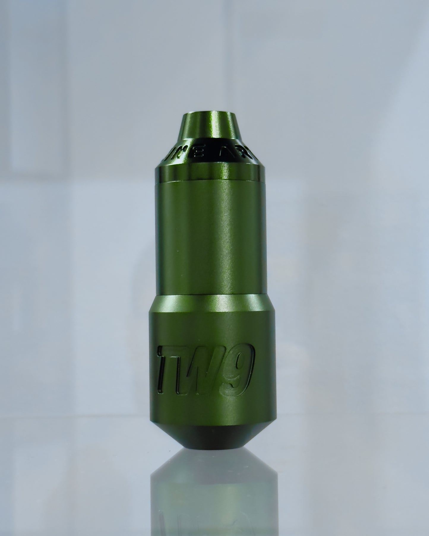 LEBA army green rotary pen tattoo machine with wireless battery included