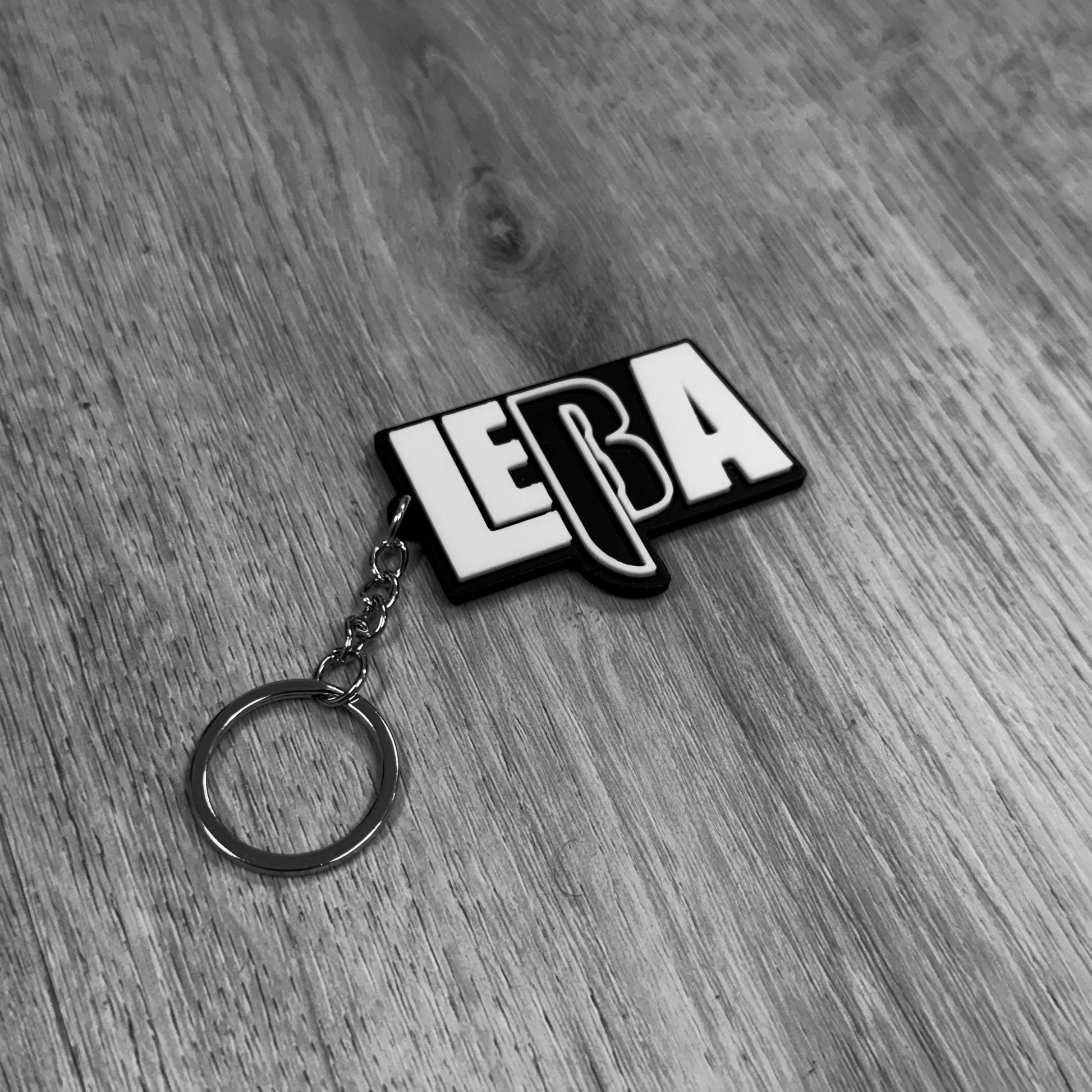LEBA brand keychain