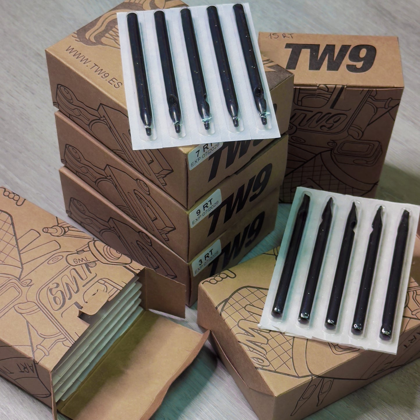 LEBA long disposable tattoo tubes for tattoo machine