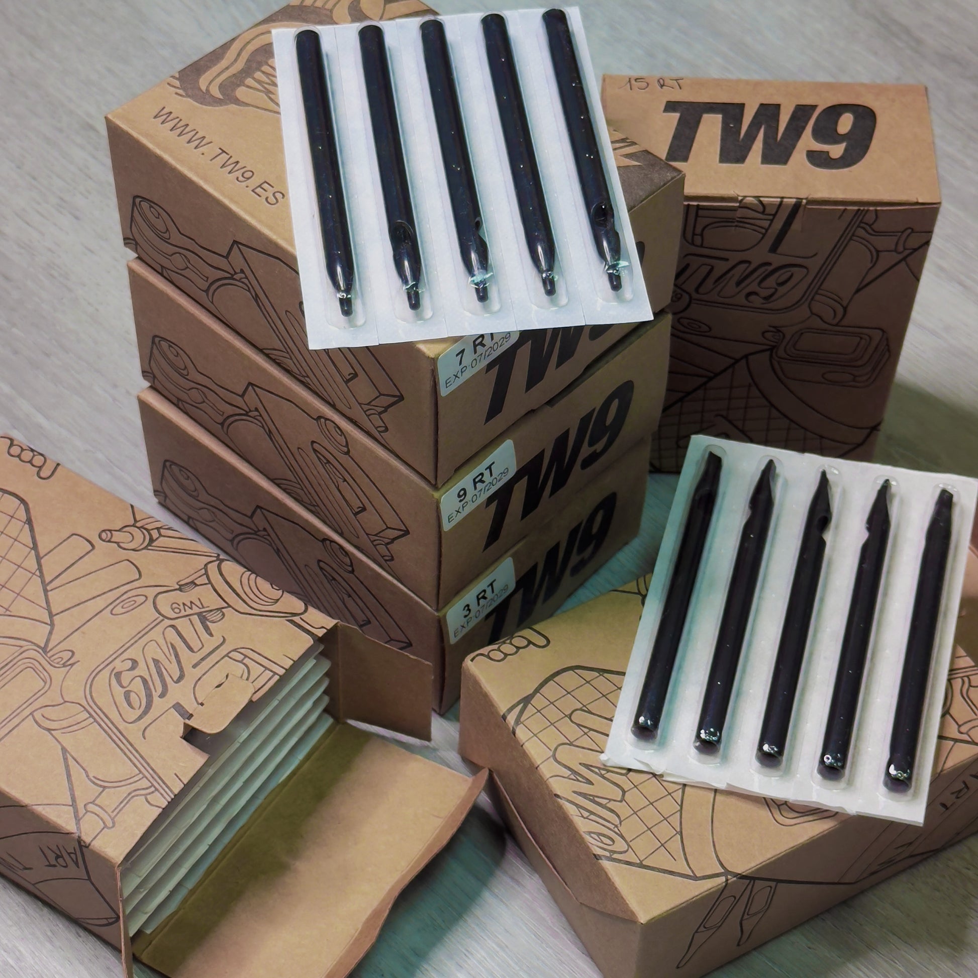 LEBA long disposable tattoo tubes for tattoo machine