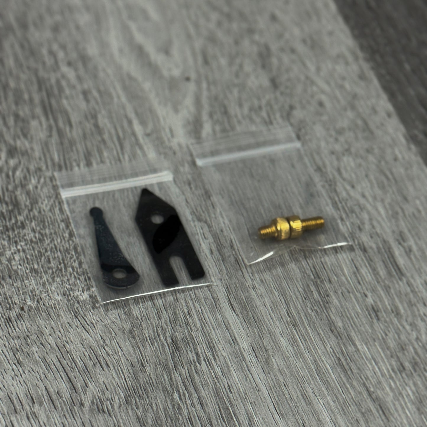 LEBA tattoo machine spring set in golden, including screws