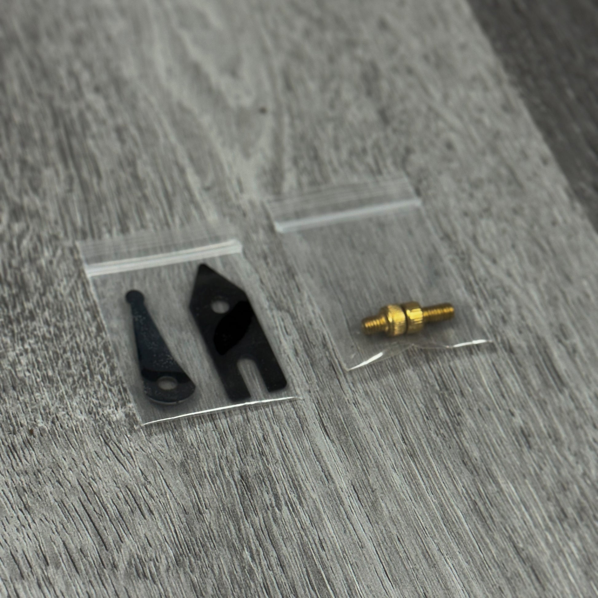 LEBA tattoo machine spring set in golden, including screws