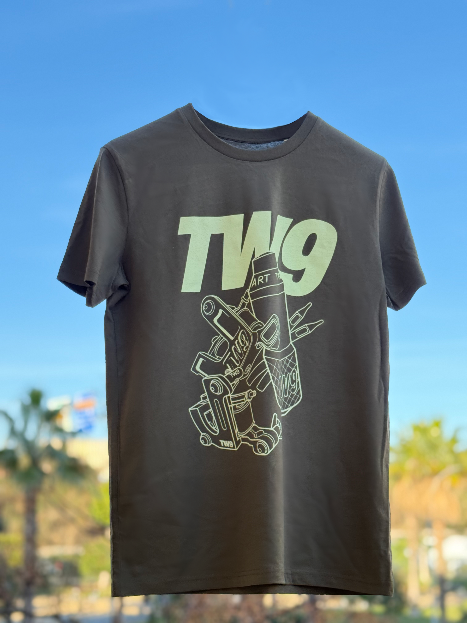 TW9 Machines T-shirt Khaki Color